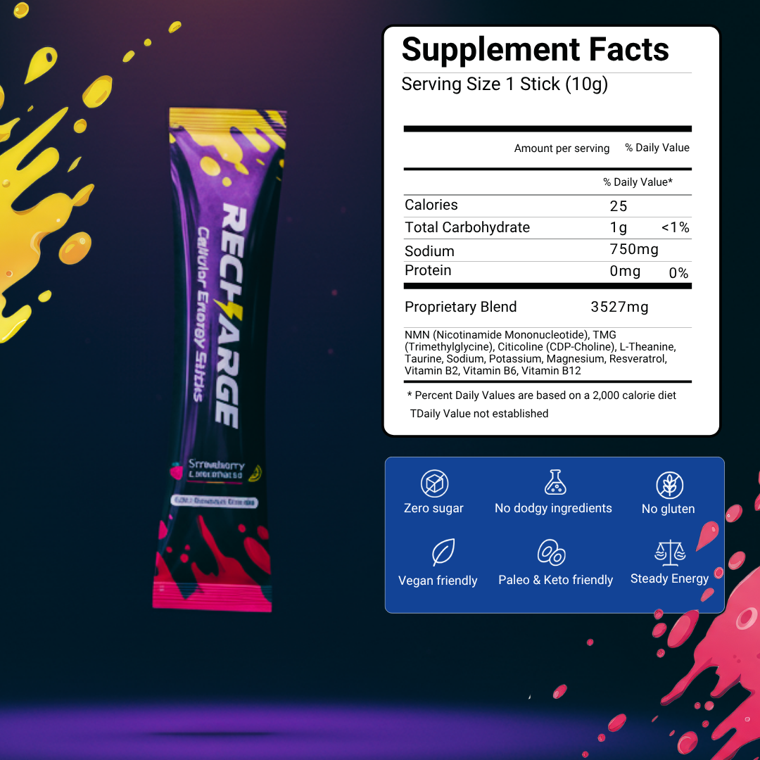 Recharge Cellular Energy Sticks