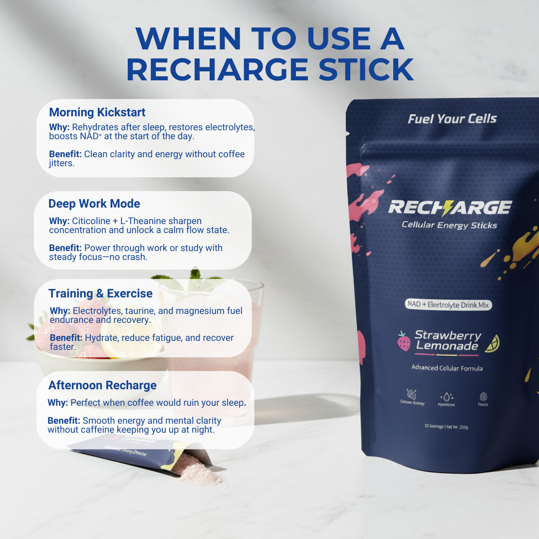 Recharge Cellular Energy Sticks